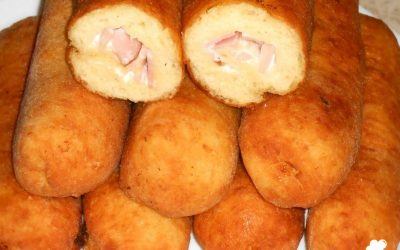 ПИРОШКИ СО ШУНКА И КАШКАВАЛ