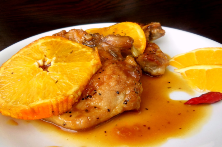 Ручек за 20 минути – пилешко во сос од портокал